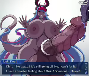 Page 17 of Ibuki Douji X Condom Handjob & Balls Impregnation By Tentacles - preview thumbnail