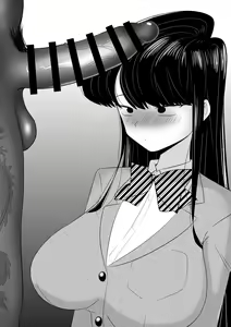 Page 3 of Komi-san Bukkake Taikai - preview thumbnail