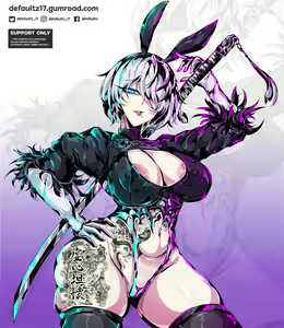Page 56 of 2023  2B Neir Automata Gumroad rewards - preview thumbnail
