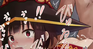 3P Megumin — hentai manga cover on Fhentai