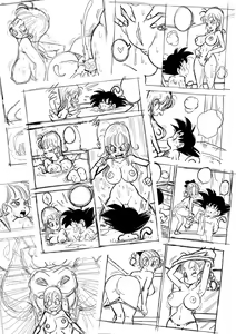 Page 25 of Sono Ichi Ofuro de Sex | DAGON BALL episode 1 - Sex in the Bath (decensored) - preview thumbnail