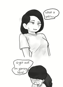 Page 3 of Sister And Brother - Feeding my Brother - preview thumbnail