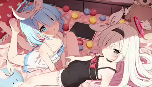 Arona-chan to Plana-chan — hentai manga cover on Fhentai