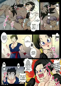 Page 19 of Dosukebe Videl ga Hisshi ni Yuuwaku Suru kedo Gohan wa Chi Chi to no Sex ni Muchuu desu! - preview thumbnail