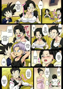 Page 8 of Dosukebe Videl ga Hisshi ni Yuuwaku Suru kedo Gohan wa Chi Chi to no Sex ni Muchuu desu! - preview thumbnail
