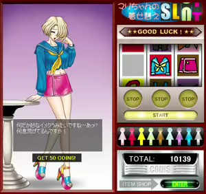 Page 3 of Maria's dress-up Slot - preview thumbnail