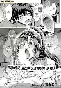 Bitch Mama no Kekkon Riyuu | Motivos De La Boda De Mi Madrastra Puta — hentai manga cover on Fhentai