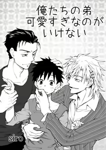Oretachi no Otouto Kawai Sugi na no ga Ikenai — hentai manga cover on Fhentai