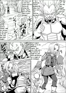 Page 4 of Super Vegeta Vs. #18!!! - preview thumbnail