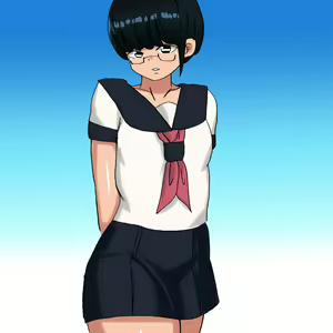 Page 3 of 1aq Cool Megane Gakusei - preview thumbnail