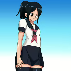 Page 3 of 1aw Ponytail Cool Megane Gakusei - preview thumbnail