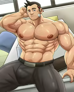 Page 3 of Dick Gumshoe - Ace Attorney - preview thumbnail