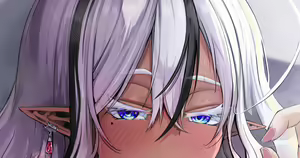 OC Kasshoku Ginpatsu Jidome Elf — hentai manga cover on Fhentai