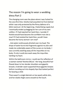 Page 2 of The reason I want to wear a wedding dress Part 2 - preview thumbnail