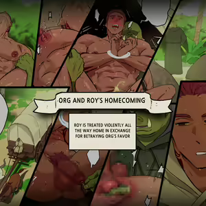 Org to Roy no Kaerimichi | Org And Roy's Homecoming — hentai manga cover on Fhentai