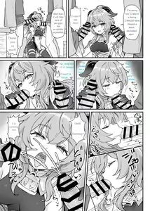 Page 8 of Ganyu-chan ga Shigoto to Seiyoku Shori o Otetsudai suru Hon. | A book in which Ganyu helps you out with your work and sexual urges. - preview thumbnail