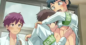 Kenshuu o Ukeru Fuuki Iin Danshi — hentai manga cover on Fhentai