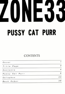 Page 3 of Zone 33 PUSSY CAT PURR - preview thumbnail