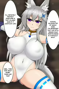 Youma Chinpo ni Haiboku Shita Mizuki-sama | Mizuki-sama's Defeat Against Youkai's Dick — hentai manga cover on Fhentai