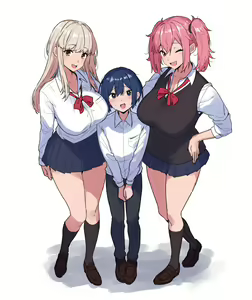 Futanari Gals ni Okasareru — hentai manga cover on Fhentai