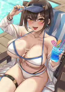 Page 5 of Mizugi Semi-short-chan Porori - preview thumbnail