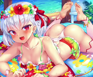 Page 3 of Mizugi Kama-chan - preview thumbnail