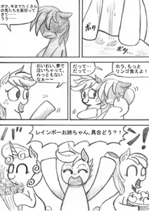 Page 143 of My Little Pony ~~ Dokusai wa Mahou ~~ - preview thumbnail