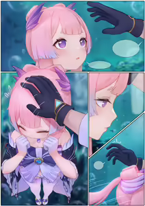 Page 8 of Flustered Kokomi - preview thumbnail