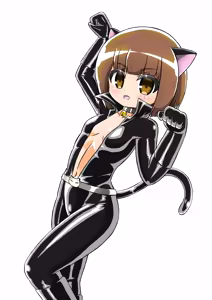 Page 90 of Haiboku Sennou Heroine Cat Suit-Chan - preview thumbnail