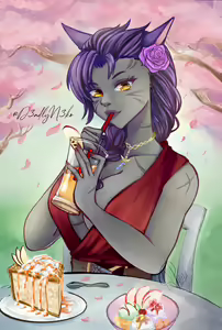Page 176 of Furry - Miqo'te Collection - preview thumbnail