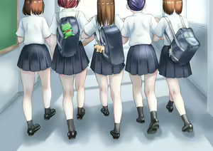 Page 512 of Joshikousei Nyuujoku Shintai Kensa! - preview thumbnail