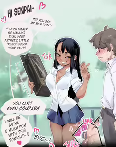 Page 3 of Nagatoro's No nut November challenge - preview thumbnail