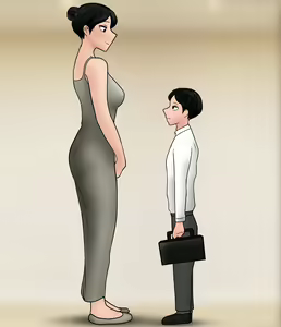 Page 8 of Being a slave of low-educated big ass wife-1 - preview thumbnail