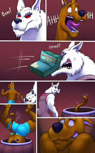 Page 3 of Scooby-doo and the Big Bad Werewolf ! - preview thumbnail