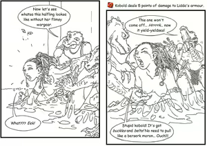 Page 7 of Lidda - Halfling Rogue - preview thumbnail