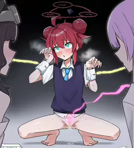 Page 4 of Maki Acme Beam Iki | 被高潮光线射到去了的真纪 - preview thumbnail