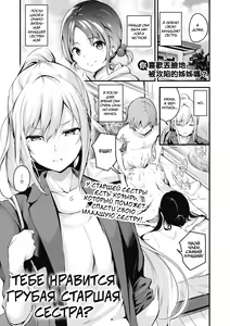 Darashinaku Ochiru Onee-san Wa Suki Desu Ka? | Тебе нравится грубая старшая сестра? (decensored) — hentai manga cover on Fhentai
