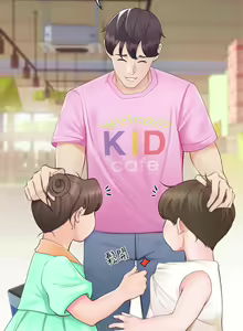 Page 9 of 亲子餐厅的妈妈们 1-50 - preview thumbnail