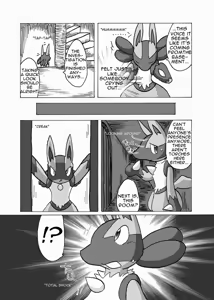Page 3 of Lucario X Lopunny - preview thumbnail