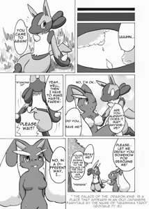 Page 5 of Lucario X Lopunny - preview thumbnail