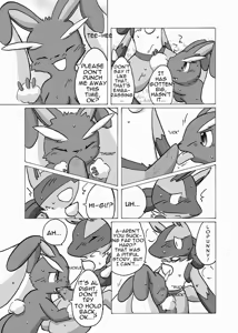Page 9 of Lucario X Lopunny - preview thumbnail