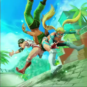 Page 34 of Street Fighter - Rainbow Mika - preview thumbnail