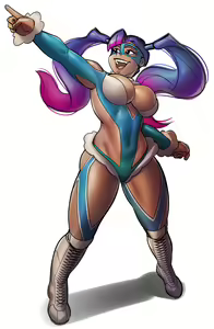 Page 40 of Street Fighter - Rainbow Mika - preview thumbnail