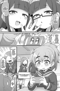 Page 3 of Futanari Futago ni Aisaresugitemasu | Loved Too Much by My Futanari Twin Step-sisters - preview thumbnail