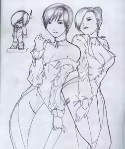 Page 1593 of King Of Fighters Collection - preview thumbnail