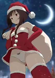 Page 2 of Christmas Megumin 2023 - preview thumbnail