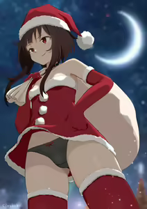 Page 3 of Christmas Megumin 2023 - preview thumbnail