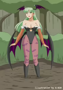 Page 3 of Darkstalkers - Morrigan Aensland - preview thumbnail