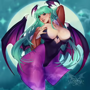 Page 56 of Darkstalkers - Morrigan Aensland - preview thumbnail