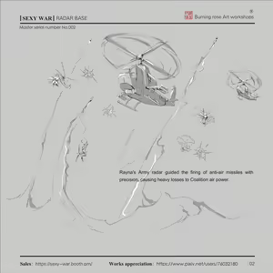 Page 3 of SEXY WAR Ⅱ RADAR BASE（English) - preview thumbnail